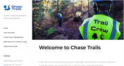 Desktop Screenshot of chasetrails.co.uk